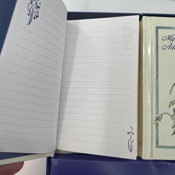 Vintage 1997 Floral Jornal Notebook Address Book And‎ Pen - Picture 2 of 5